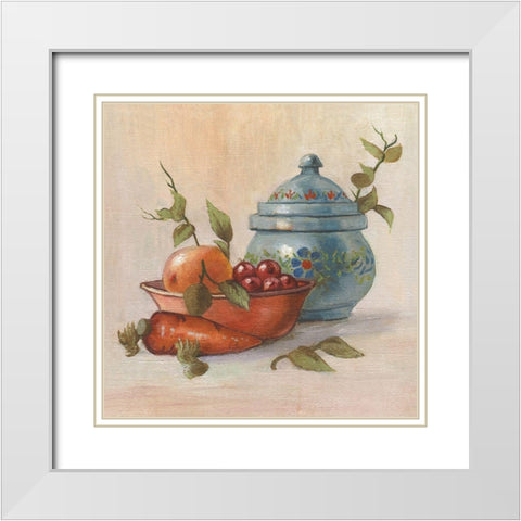 FROM THE KITCHEN VI White Modern Wood Framed Art Print with Double Matting by Slava