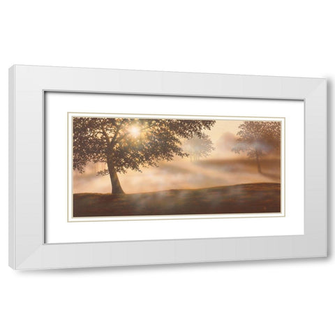 RURAL STUDY I White Modern Wood Framed Art Print with Double Matting by Walsh, Peter