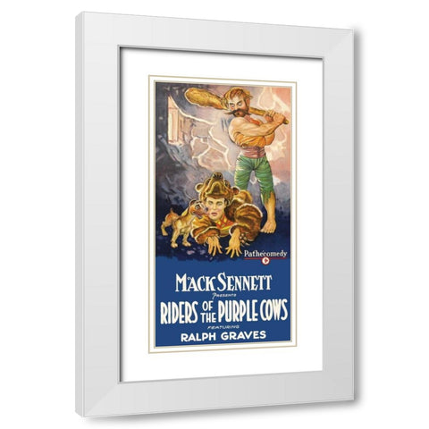 Cranes at the Port of Bessin White Modern Wood Framed Art Print with Double Matting by Seurat, George