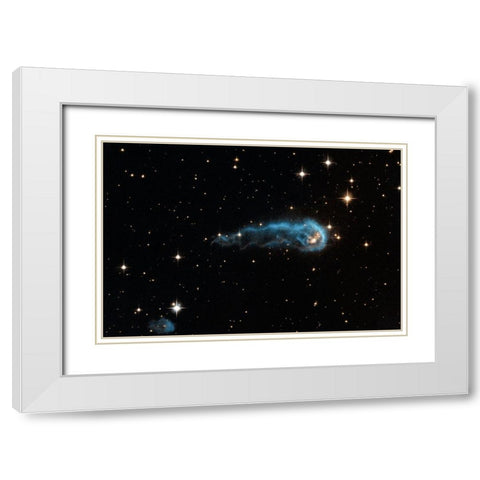 Protostar in the Cygnus White Modern Wood Framed Art Print with Double Matting by NASA