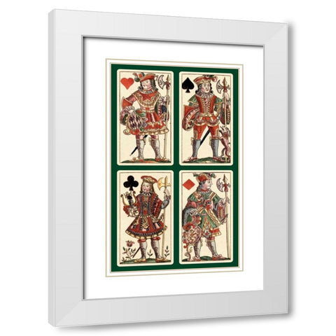 Knaves - Bauern Hochzeit Deck White Modern Wood Framed Art Print with Double Matting by Gobl, Andreas Benedictus