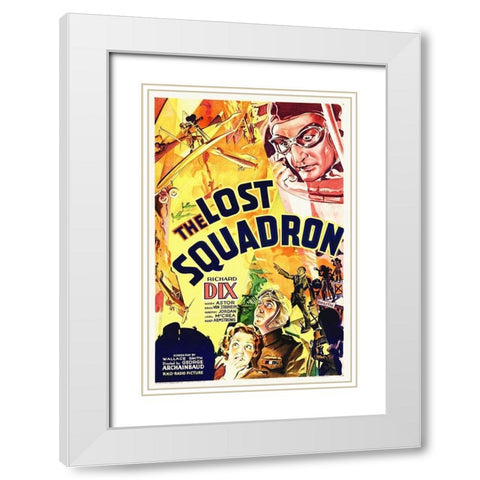 The Lost Squadron White Modern Wood Framed Art Print with Double Matting by Hollywood Photo Archive