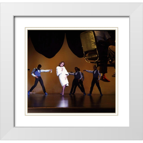 Ann-Margret - Viva Las Vegas White Modern Wood Framed Art Print with Double Matting by Hollywood Photo Archive