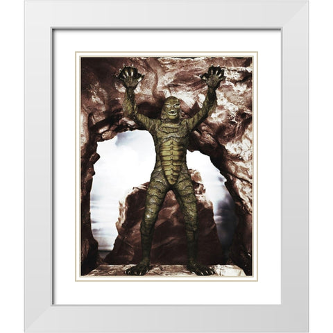 Ben Chapman White Modern Wood Framed Art Print with Double Matting by Hollywood Photo Archive