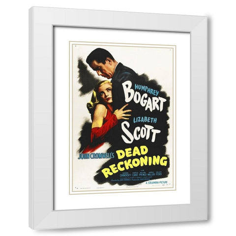 Dead Reckoning White Modern Wood Framed Art Print with Double Matting by Hollywood Photo Archive