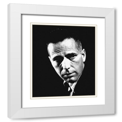 Promotional Still - Humphrey Bogart - High Sierra White Modern Wood Framed Art Print with Double Matting by Hollywood Photo Archive