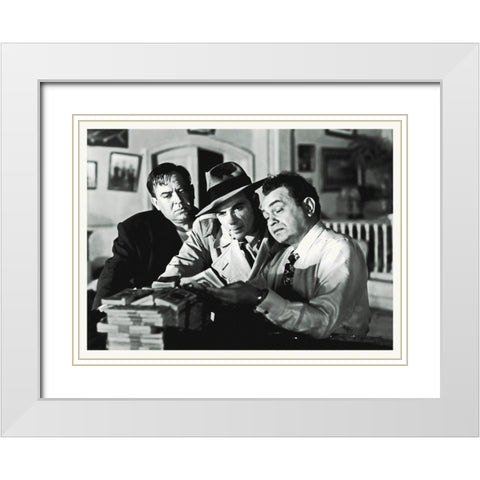 Promotional Still - Key Largo White Modern Wood Framed Art Print with Double Matting by Hollywood Photo Archive