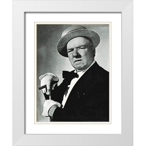 Promotional Still - WC Fields - Follow Me Boys White Modern Wood Framed Art Print with Double Matting by Hollywood Photo Archive
