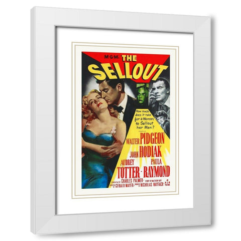 The Sellout White Modern Wood Framed Art Print with Double Matting by Hollywood Photo Archive