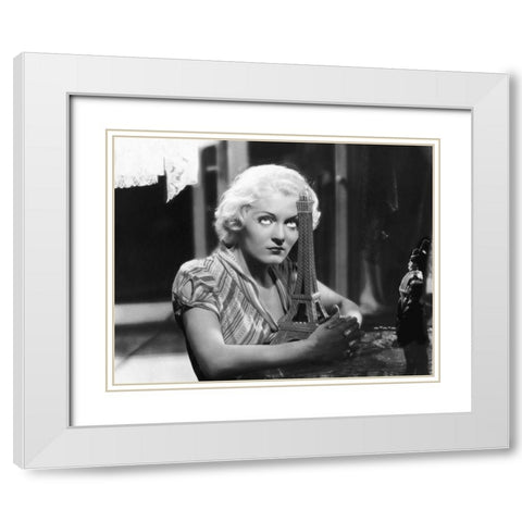 Ketti Gallian White Modern Wood Framed Art Print with Double Matting by Hollywood Photo Archive