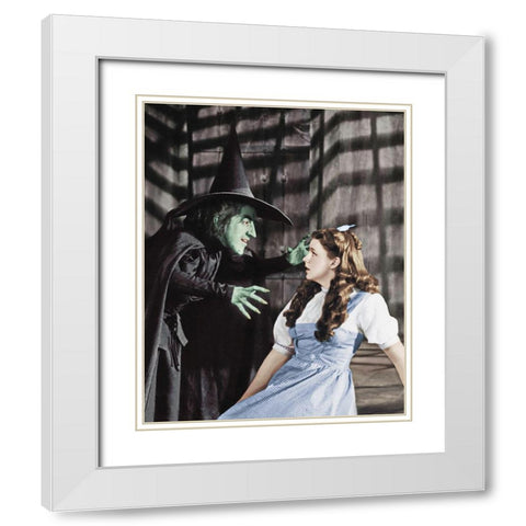 Margaret Hamilton White Modern Wood Framed Art Print with Double Matting by Hollywood Photo Archive