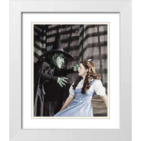 Margaret Hamilton White Modern Wood Framed Art Print with Double Matting by Hollywood Photo Archive