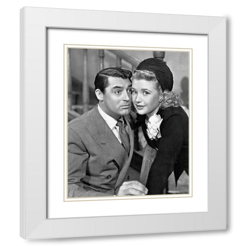 Cary Grant - Arsenic and Old Lace White Modern Wood Framed Art Print with Double Matting by Hollywood Photo Archive