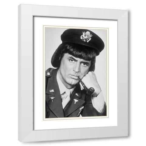 Cary Grant - I Was A Male War Bride White Modern Wood Framed Art Print with Double Matting by Hollywood Photo Archive