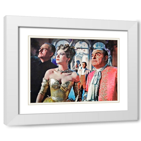 Cary Grant - To Catch A Thief White Modern Wood Framed Art Print with Double Matting by Hollywood Photo Archive