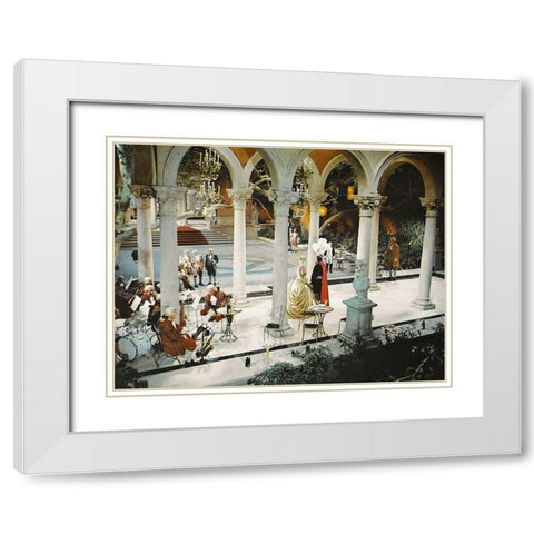 Cary Grant - To Catch A Thief White Modern Wood Framed Art Print with Double Matting by Hollywood Photo Archive