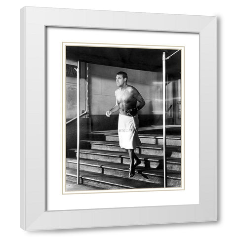 Cary Grant - That Touch of Mink White Modern Wood Framed Art Print with Double Matting by Hollywood Photo Archive