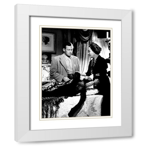 Sunset Boulevard White Modern Wood Framed Art Print with Double Matting by Hollywood Photo Archive