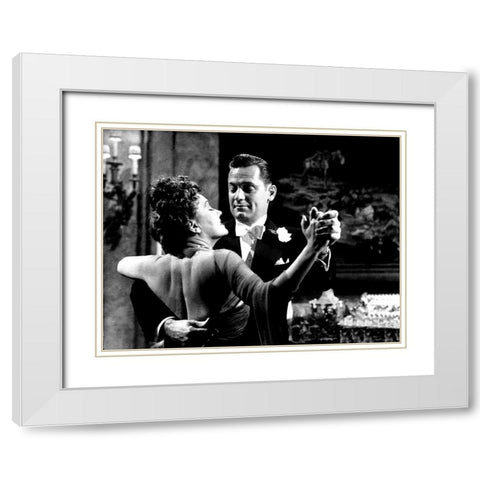 Sunset Boulevard White Modern Wood Framed Art Print with Double Matting by Hollywood Photo Archive