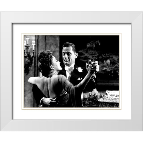 Sunset Boulevard White Modern Wood Framed Art Print with Double Matting by Hollywood Photo Archive