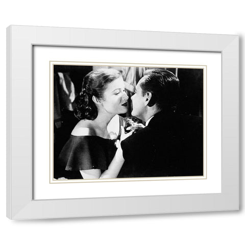 Sunset Boulevard White Modern Wood Framed Art Print with Double Matting by Hollywood Photo Archive