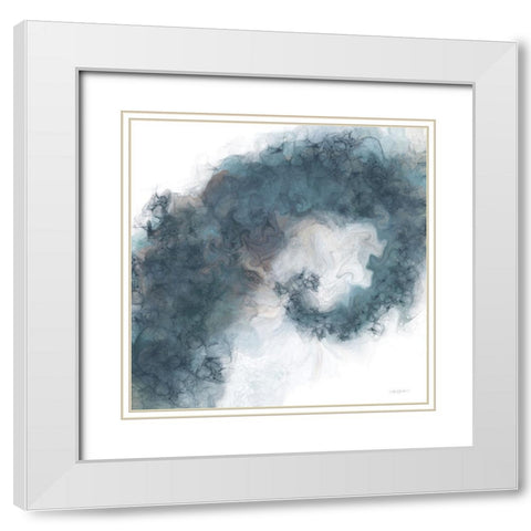 Free Your Mind 1 White Modern Wood Framed Art Print with Double Matting by Bawden, Angela