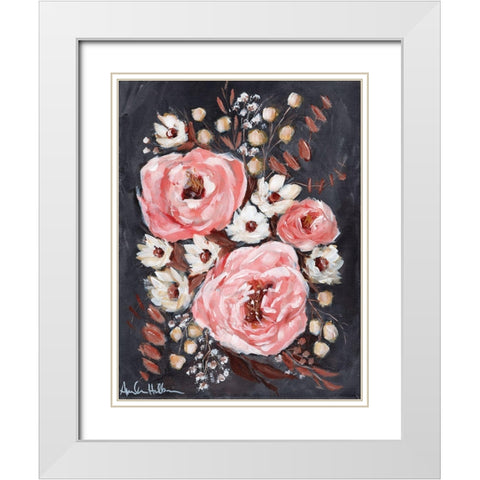 Warmth White Modern Wood Framed Art Print with Double Matting by Hilburn, Amanda