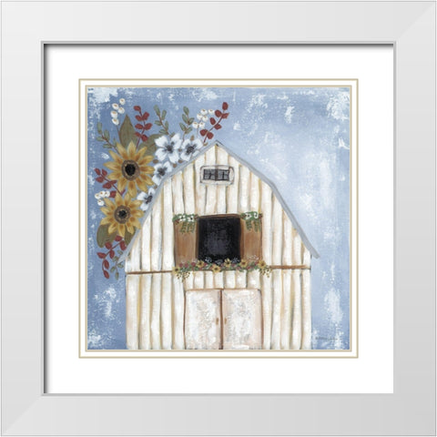 Rustic Memories White Modern Wood Framed Art Print with Double Matting by Justice, Ashley