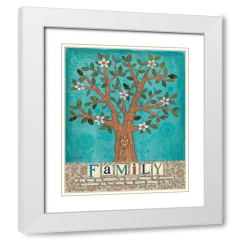 Home White Modern Wood Framed Art Print with Double Matting by Lapoint, Annie