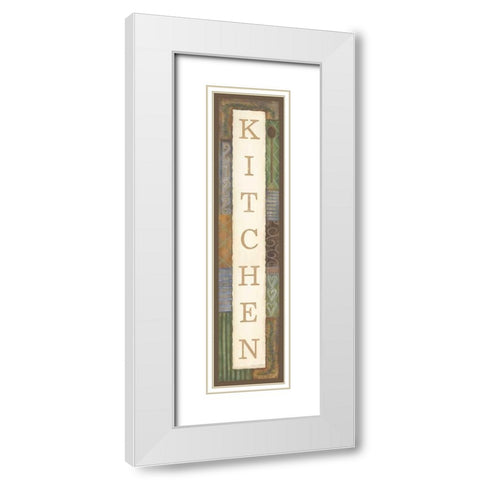 Kitchen White Modern Wood Framed Art Print with Double Matting by LaPoint, Annie