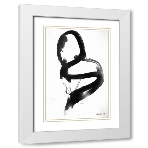 Rebirth  A White Modern Wood Framed Art Print with Double Matting by Thouthip, Anne