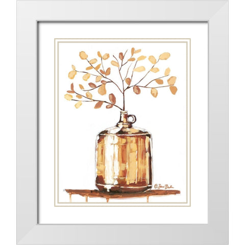 Golden Hour     White Modern Wood Framed Art Print with Double Matting by Baker, Sara