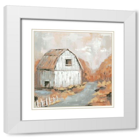 When Summer Slips Away White Modern Wood Framed Art Print with Double Matting by Ebert, Roey