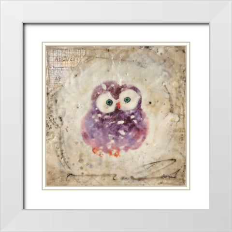 The Wonder Years III White Modern Wood Framed Art Print with Double Matting by Hallowell, Brit