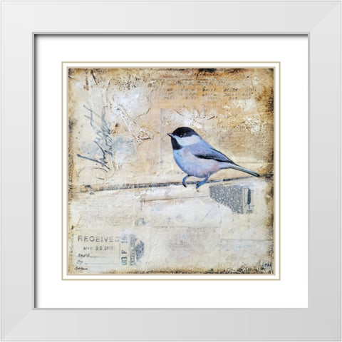 Sorting It Out 1 White Modern Wood Framed Art Print with Double Matting by Hallowell, Britt