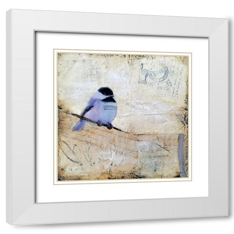 Sorting It Out 2 White Modern Wood Framed Art Print with Double Matting by Hallowell, Britt