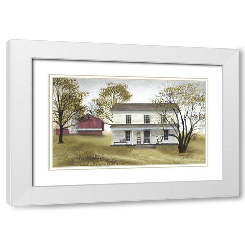 Summer Afternoon      White Modern Wood Framed Art Print with Double Matting by Jacobs, Billy