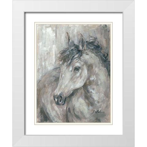 True Spirit White Modern Wood Framed Art Print with Double Matting by Coules, Debi