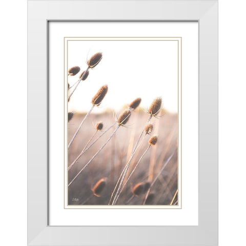 Field of Dreams II White Modern Wood Framed Art Print with Double Matting by Quillen, Donnie