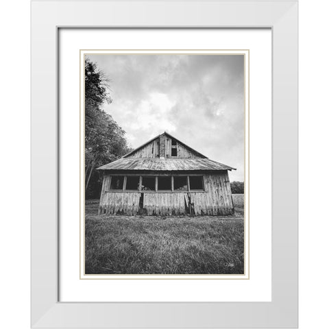 Seen Better Days  White Modern Wood Framed Art Print with Double Matting by Quillen, Donnie