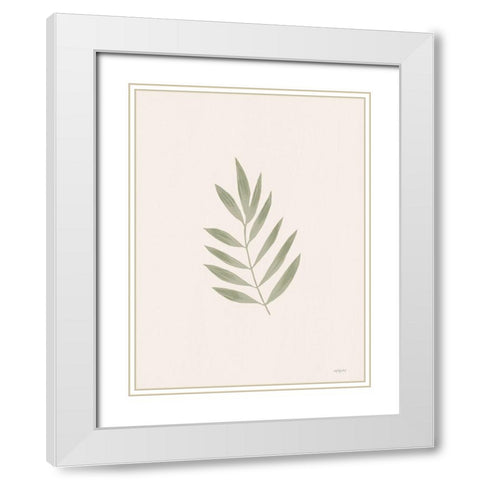 Rustic Simplicity II White Modern Wood Framed Art Print with Double Matting by Imperfect Dust
