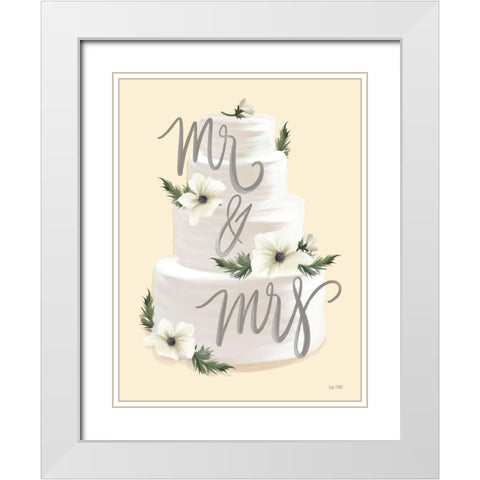 To the Mr. and Mrs. White Modern Wood Framed Art Print with Double Matting by House Fenway