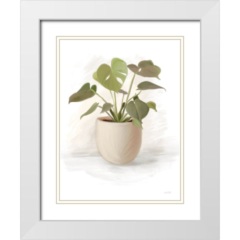 Everyday Plants II White Modern Wood Framed Art Print with Double Matting by House Fenway