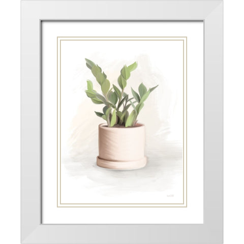 Everyday Plants III White Modern Wood Framed Art Print with Double Matting by House Fenway