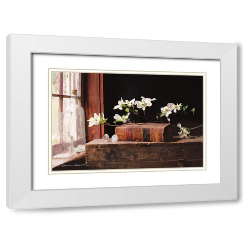 Natures Law White Modern Wood Framed Art Print with Double Matting by Hoover, Irvin