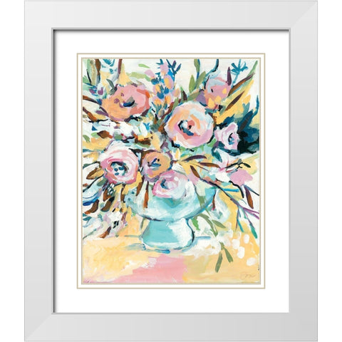 Sunday Brunch White Modern Wood Framed Art Print with Double Matting by Mingo, Jessica