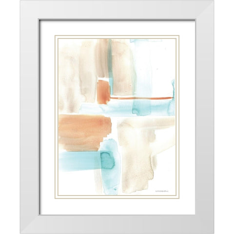 Against White Modern Wood Framed Art Print with Double Matting by Kamdon Kreations