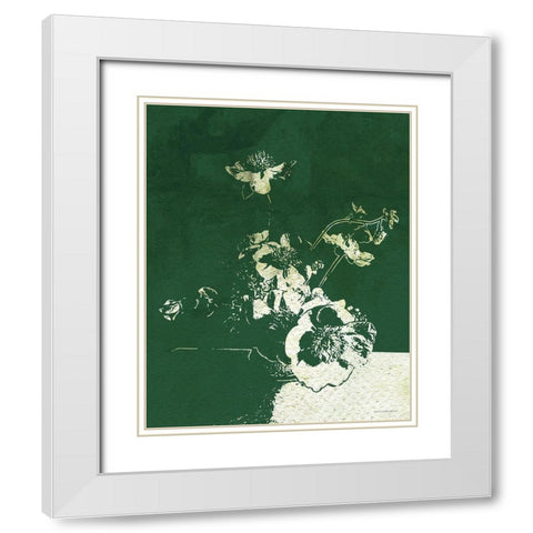 Sweet Glory White Modern Wood Framed Art Print with Double Matting by Kamdon Kreations