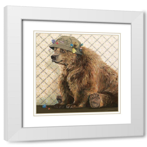 Bone Fishing   White Modern Wood Framed Art Print with Double Matting by Kamdon Kreations