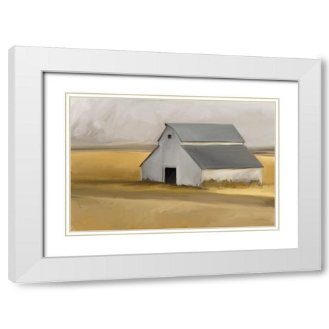 Wooden Wonder     White Modern Wood Framed Art Print with Double Matting by Kamdon Kreations